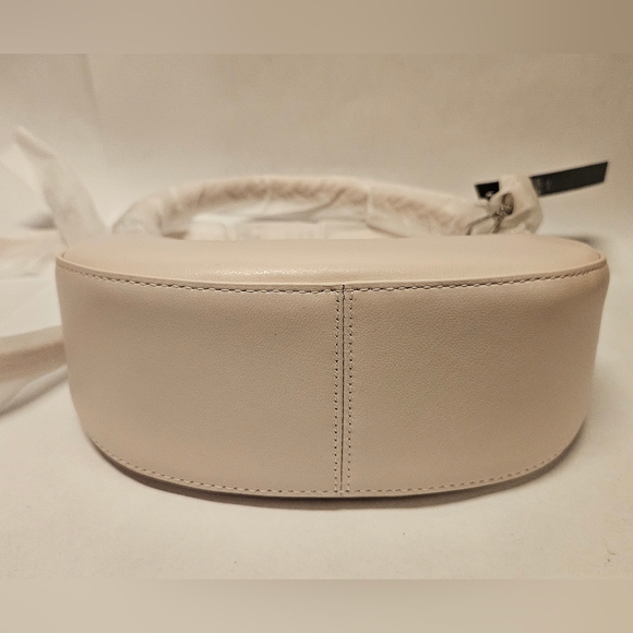 Kate Spade New York Nova Braided Strap Shoulder Leather Bag Heart Charm NWT Pink - Picture 5 of 7